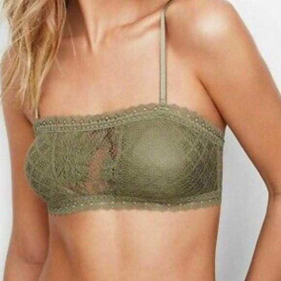 Victoria's Secret Other - Victoria's Secret | Green Lace Bralette Bra new